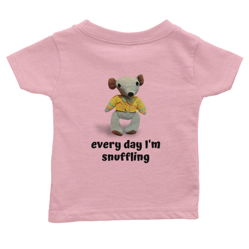 The snuggle is real Baby T-shirt Little Bear